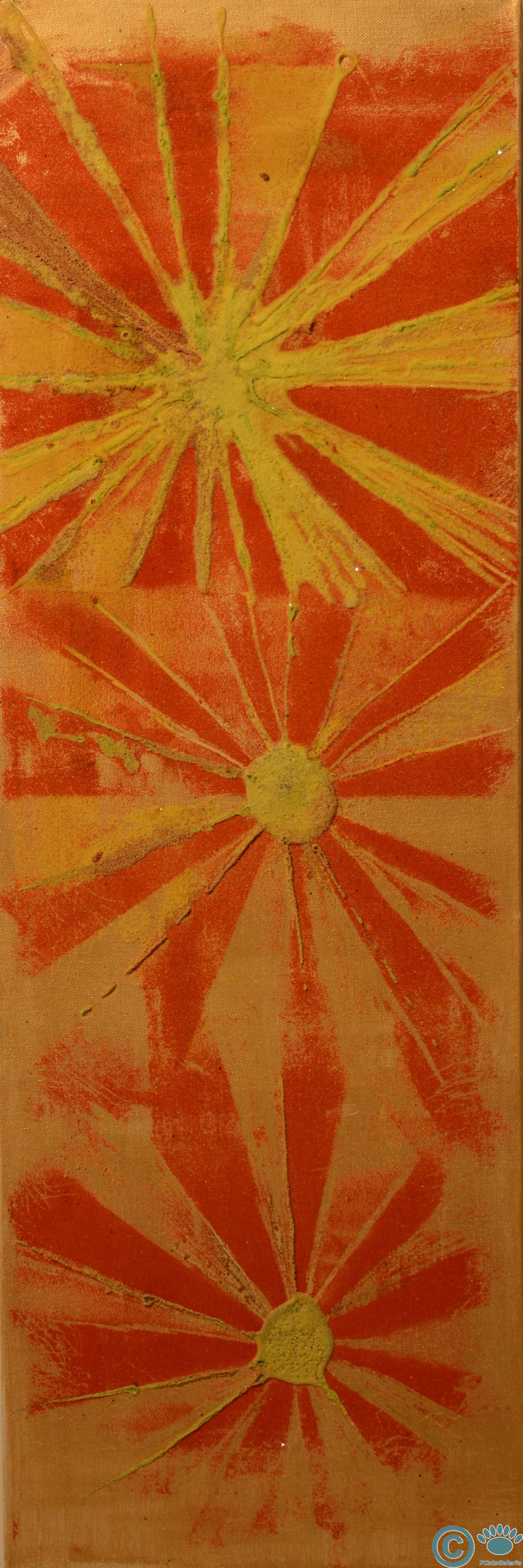Rising Sun (12" x 36")